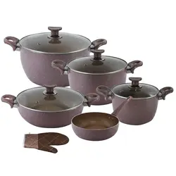 سرویس پخت و پز 10 پارچه هاناتک کد T.G.10.P.C