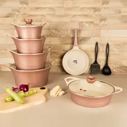 سرویس پخت و پز 15 پارچه بی.وی.کی مدل VK713714