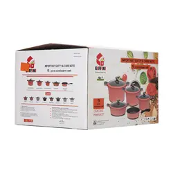 سرویس پخت و پز 14 پارچه جی فی نی کد ZX01