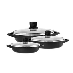 سرویس تابه 6 پارچه ام جی اس مدل IB-TD28TD32TD40