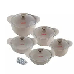 سرویس پخت و پز 10 پارچه هاناتک مدل دایکاست