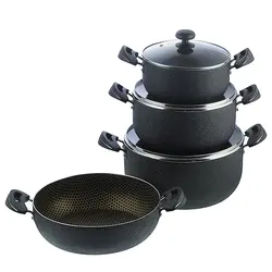 سرویس قابلمه 7 پارچه ساج مدل 3001