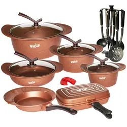 سرویس پخت و پز 20 پارچه وی آی پی شف مدل ولز