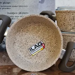 سرویس قابلمه 6 پارچه فالز مدل Creamy Midi Set