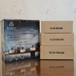 سرویس قابلمه 6 پارچه فالز مدل Creamy Midi Set