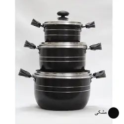 سرویس قابلمه 6 پارچه مدل کندو کد LCH1254