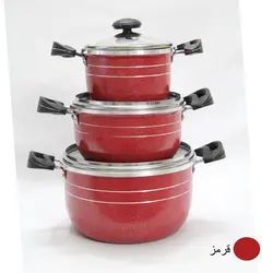 سرویس قابلمه 6 پارچه مدل کندو کد LCH1254