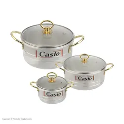 سرویس قابلمه 6 پارچه کاسیو کد 001