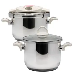 زودپز دوقلو اوبرون کد B-255 گنجایش 7 لیتر