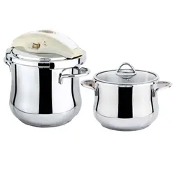 زودپز دوقلو لینس مدل Zeycan pisirme seti