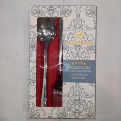 ست قاشق و چنگال غذا خوری 12 پارچه نورمبرگ مدل هانوفر کد 117