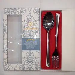 ست قاشق و چنگال غذا خوری 12 پارچه نورمبرگ مدل هانوفر کد 117
