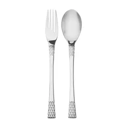 سرویس قاشق و چنگال 39 پارچه رولنزا مدل رومیزی کد D59c