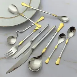 سرویس قاشق چنگال 143 پارچه  مدل بیسموت