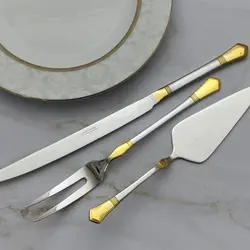 سرویس قاشق چنگال 143 پارچه  مدل بیسموت