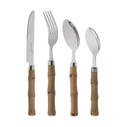 سرویس قاشق و چنگال 24 پارچه بامبوم مدل B1111-Matia