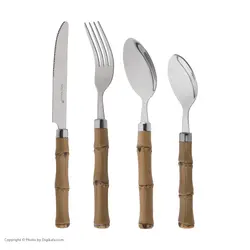 سرویس قاشق و چنگال 24 پارچه بامبوم مدل B1111-Matia