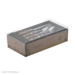 سرویس قاشق و چنگال 24 پارچه بامبوم مدل B1111-Matia