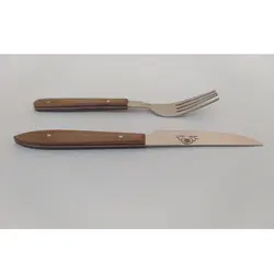 ست کارد و چنگال 6 پارچه فلاحی زنجان مدل 001