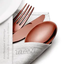 سرویس قاشق و چنگال 38 پارچه مدل TITAN