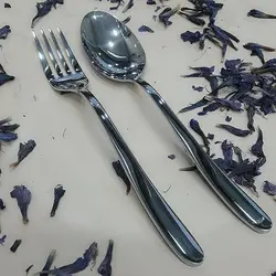 سرویس قاشق و چنگال 132 پارچه یونیک مدل دونا 18/10