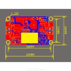 ماژول رگولاتور افزاینده ولتاژ مدل voltage display کد 15w