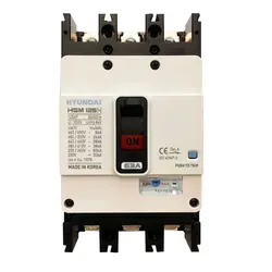 کلید اتوماتیک هیوندای مدل HGM125H-F ظرفیت 63 آمپر