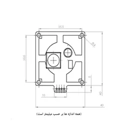 برد درایور 2 آمپر لیزر دیود کوثر فوتونیک مدل KPLDDv1.0