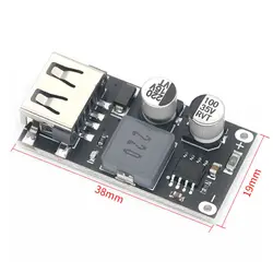 ماژول رگولاتور کاهنده ولتاژ مدل QC 3.0 کد 002 به همراه ماژول فست شارژ