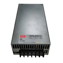 منبع تغذیه سوئیچینگ 12 ولت 50 آمپر مینول پاوران  مدل SE-600-12