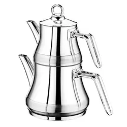 ست کتری و قوری لینس مدل metal altin