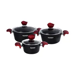 سرویس پخت و پز 6 پارچه وون مدل Elena-162024