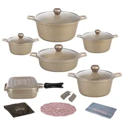 سرویس پخت و پز 21 پارچه هافمن مدل دیا