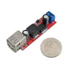 ماژول رگولاتور کاهنده ولتاژ مدل dualSB کد 5V_3A_rd