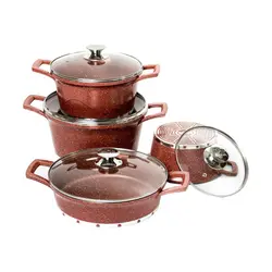 سرویس قابلمه 8پارچه کویر مدل گلوریا