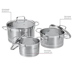 سرویس پخت و پز شش پارچه پروفی کوک مدل PC-KTS 1223