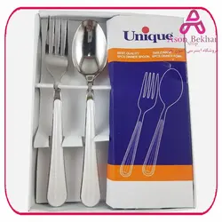 قاشق و چنگال رویال 12 پارچه یونیک کد 6317