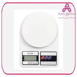 ترازو دیجیتالی آشپزخانه سفید کد sf 400