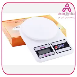 ترازو دیجیتالی آشپزخانه سفید کد sf 400