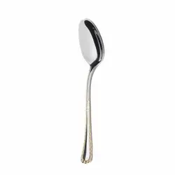 قاشق چای خوری ناب استیل مدل برلین بسته 6 عددی