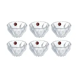 پیاله ماست خوری ساکورا مدل مودنا کد SK18622200W بسته 6 عددی : آسون بخر  بلور جات محصول