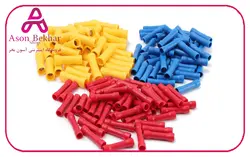 سرسیم موف روکش دار آبی مدل BV2 بسته100 تایی