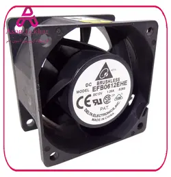 جت فن 12V-1.2A سایز 6x6x3.8 مارک DELTA مدل EFB0612EHE : آسون بخر  الکترونیک, برق و الکترونیک, فن و محافظ فن محصول