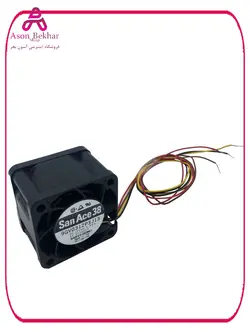 جت فن 12V-0.6A چهار سیمه سایز 3.8X3.8 ضخامت 2.8 سانت مارک Sanyo Denki مدل 9GV0312P3J13 : آسون بخر  الکترونیک, برق و الکترونیک, فن و محافظ فن محصول