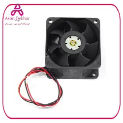 جت فن براشلس DC12V دو سیمه FFC0612DE سایز 6X6X3.8 مارک DELTA