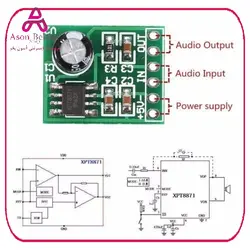 ماژول آمپلی فایر 6W تک کاناله XPT8871