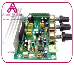 ماژول آمپلی فایر 3x45W با تراشه TDA7388 استریو  و ساب ووفر