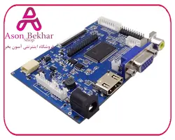 برد درایور LCD های 7 الی 10.1 اینچ با ورودی HDMI / VGA / AV
