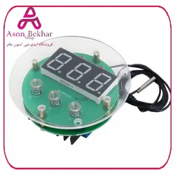 ماژول ترموستات دیجیتال XH-W1820A دارای نمایشگر و کلیدهای کنترلی لمسی