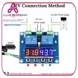ماژول کنترلر دما و رطوبت دیجیتال مدل XH-M452